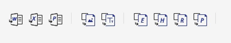 PDFElement ProはPDFからさまざまなファイル形式に変換可能