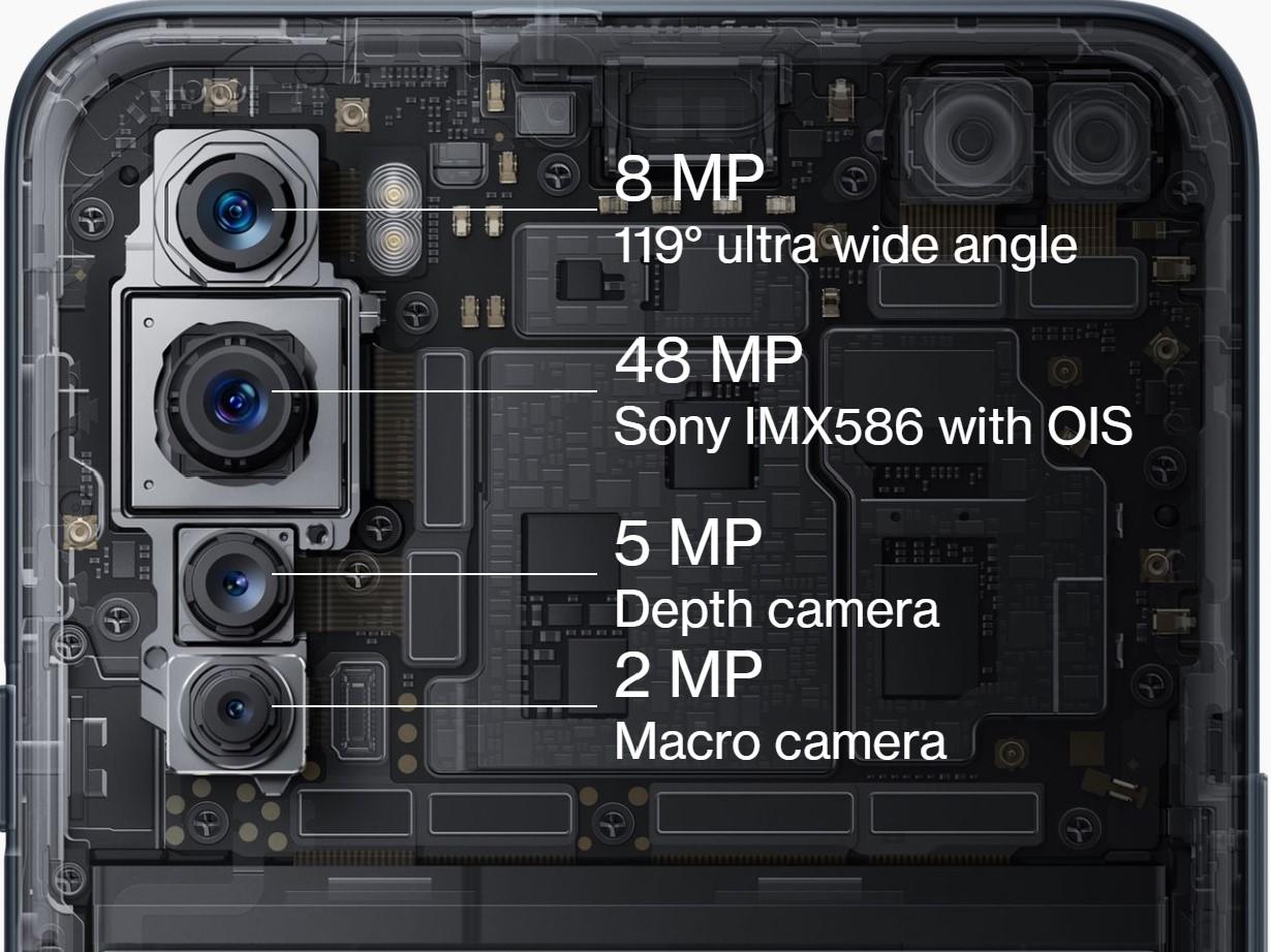 OnePlus Nordは4眼カメラを搭載