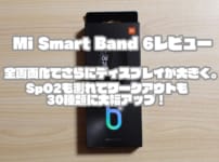 Mi Smart Band 6レビュー｜全画面化でさらにディスプレイが大きく。SpO2も測れてワークアウトも30種類に大幅アップ！